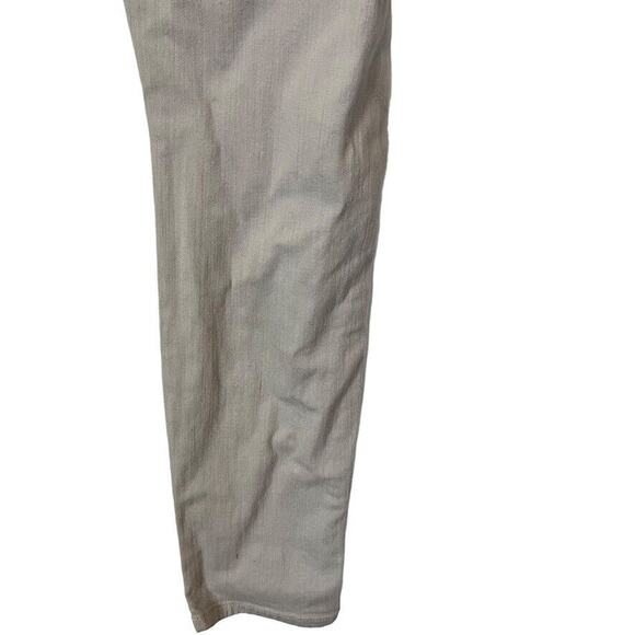 NYDJ Alina Gray Womens Convertible Ankle Mid Rise Stretch Tapered Jeans sz 4 - Picture 12 of 16